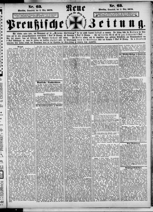 Neue preußische Zeitung vom 15.03.1879