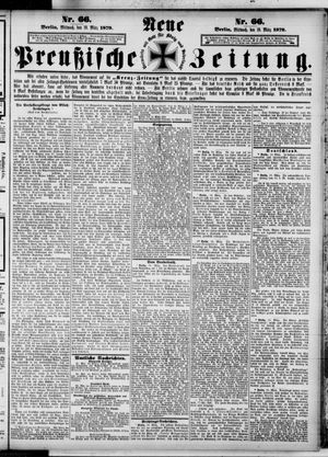 Neue preußische Zeitung vom 19.03.1879