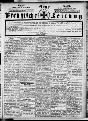 Neue preußische Zeitung vom 28.03.1879