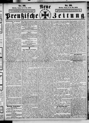 Neue preußische Zeitung vom 30.03.1879