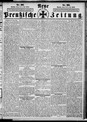 Neue preußische Zeitung vom 25.04.1879