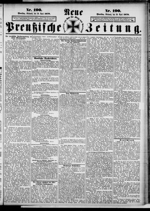 Neue preußische Zeitung vom 30.04.1879