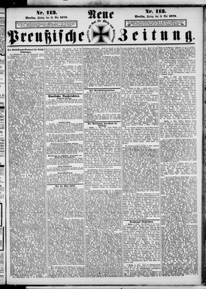Neue preußische Zeitung vom 16.05.1879