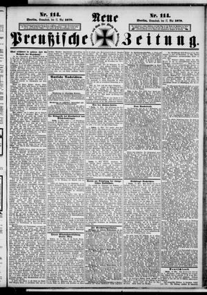 Neue preußische Zeitung vom 17.05.1879