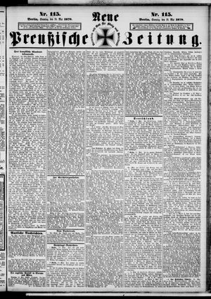 Neue preußische Zeitung vom 18.05.1879