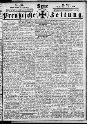 Neue preußische Zeitung vom 21.05.1879