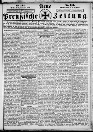 Neue preußische Zeitung vom 24.06.1879