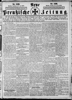 Neue preußische Zeitung vom 26.06.1879