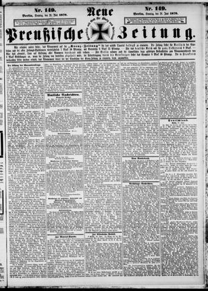 Neue preußische Zeitung vom 29.06.1879