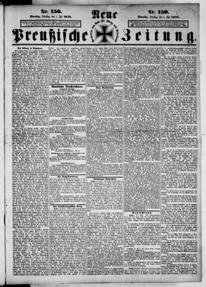 Neue preußische Zeitung vom 01.07.1879