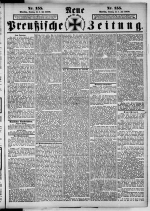 Neue preußische Zeitung vom 06.07.1879