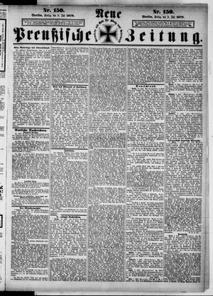 Neue preußische Zeitung vom 11.07.1879