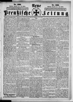Neue preußische Zeitung vom 12.07.1879