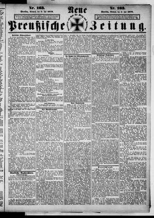Neue preußische Zeitung vom 16.07.1879