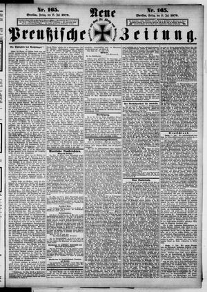 Neue preußische Zeitung vom 18.07.1879