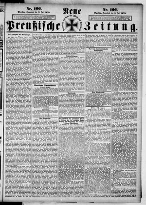 Neue preußische Zeitung vom 19.07.1879