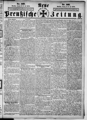 Neue preußische Zeitung vom 20.07.1879