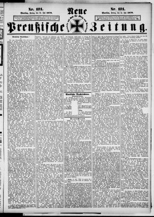 Neue preußische Zeitung vom 25.07.1879