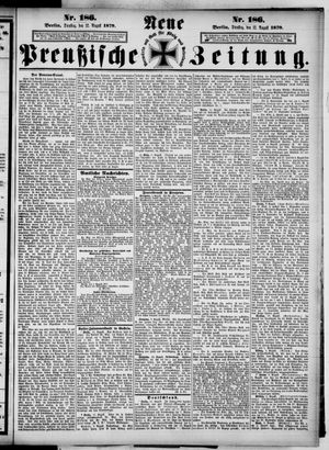 Neue preußische Zeitung vom 12.08.1879