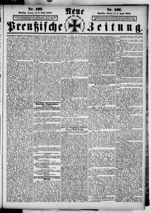 Neue preußische Zeitung vom 24.08.1879