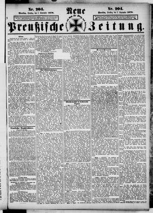 Neue preußische Zeitung vom 02.09.1879
