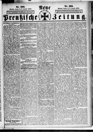 Neue preußische Zeitung vom 23.09.1879