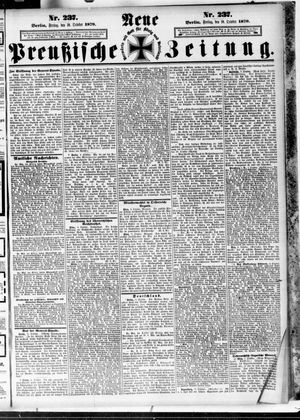 Neue preußische Zeitung vom 10.10.1879