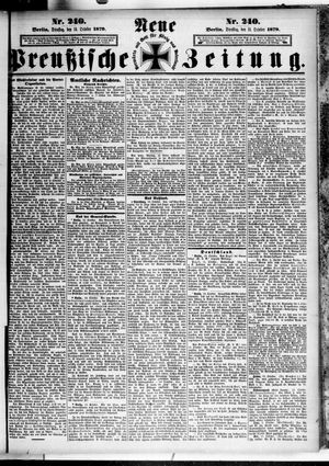 Neue preußische Zeitung vom 14.10.1879