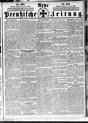 Neue preußische Zeitung vom 15.10.1879