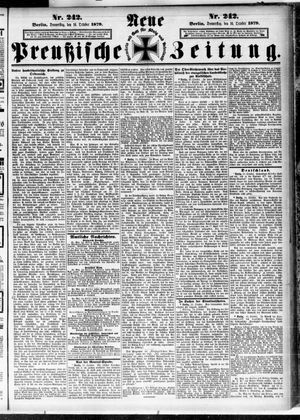 Neue preußische Zeitung vom 16.10.1879