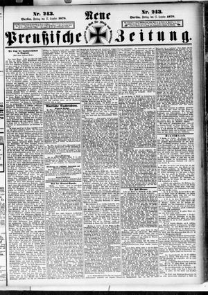 Neue preußische Zeitung vom 17.10.1879