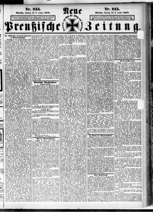 Neue preußische Zeitung vom 19.10.1879
