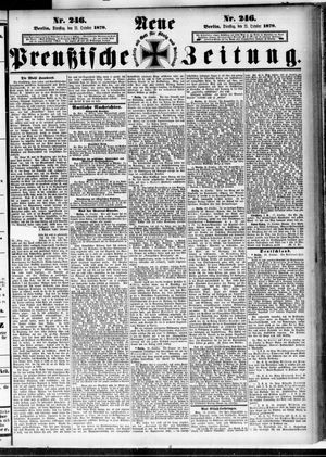 Neue preußische Zeitung vom 21.10.1879