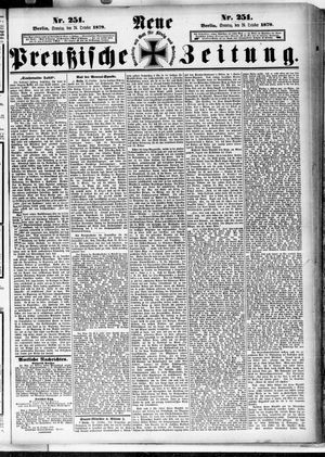 Neue preußische Zeitung vom 26.10.1879
