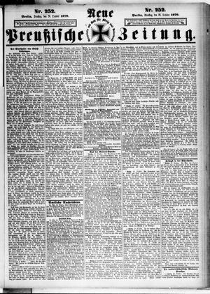 Neue preußische Zeitung vom 28.10.1879