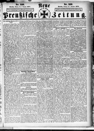Neue preußische Zeitung vom 02.11.1879