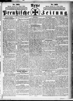 Neue preußische Zeitung vom 08.11.1879