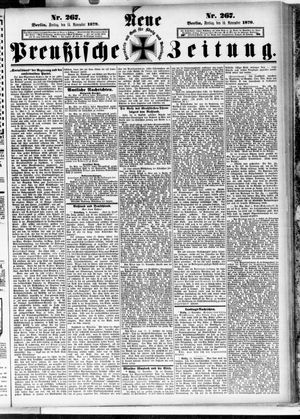 Neue preußische Zeitung vom 14.11.1879