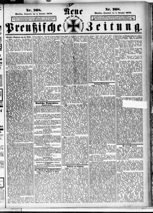 Neue preußische Zeitung vom 15.11.1879
