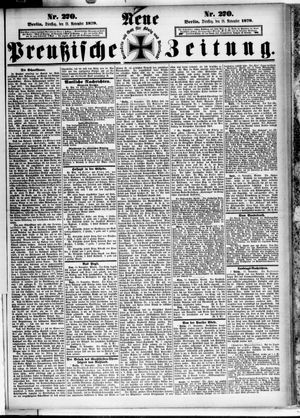 Neue preußische Zeitung vom 18.11.1879