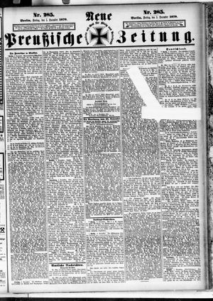 Neue preußische Zeitung vom 05.12.1879
