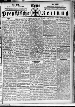 Neue preußische Zeitung vom 07.12.1879