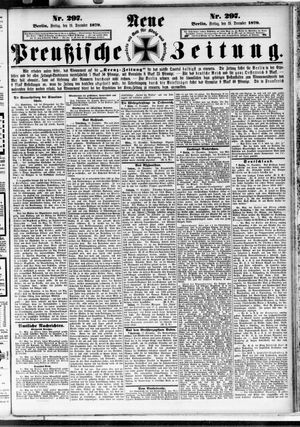 Neue preußische Zeitung vom 19.12.1879