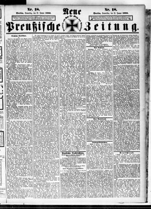 Neue preußische Zeitung vom 22.01.1880