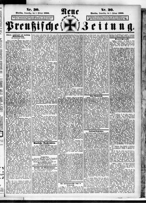 Neue preußische Zeitung vom 05.02.1880