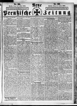 Neue preußische Zeitung vom 08.02.1880