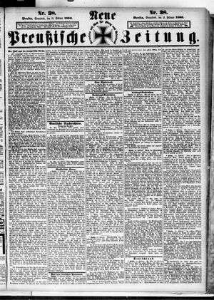 Neue preußische Zeitung vom 14.02.1880