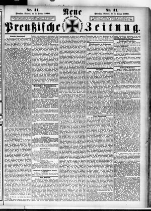 Neue preußische Zeitung vom 18.02.1880