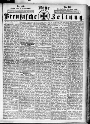 Neue preußische Zeitung vom 24.02.1880