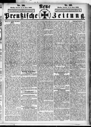 Neue preußische Zeitung vom 28.02.1880